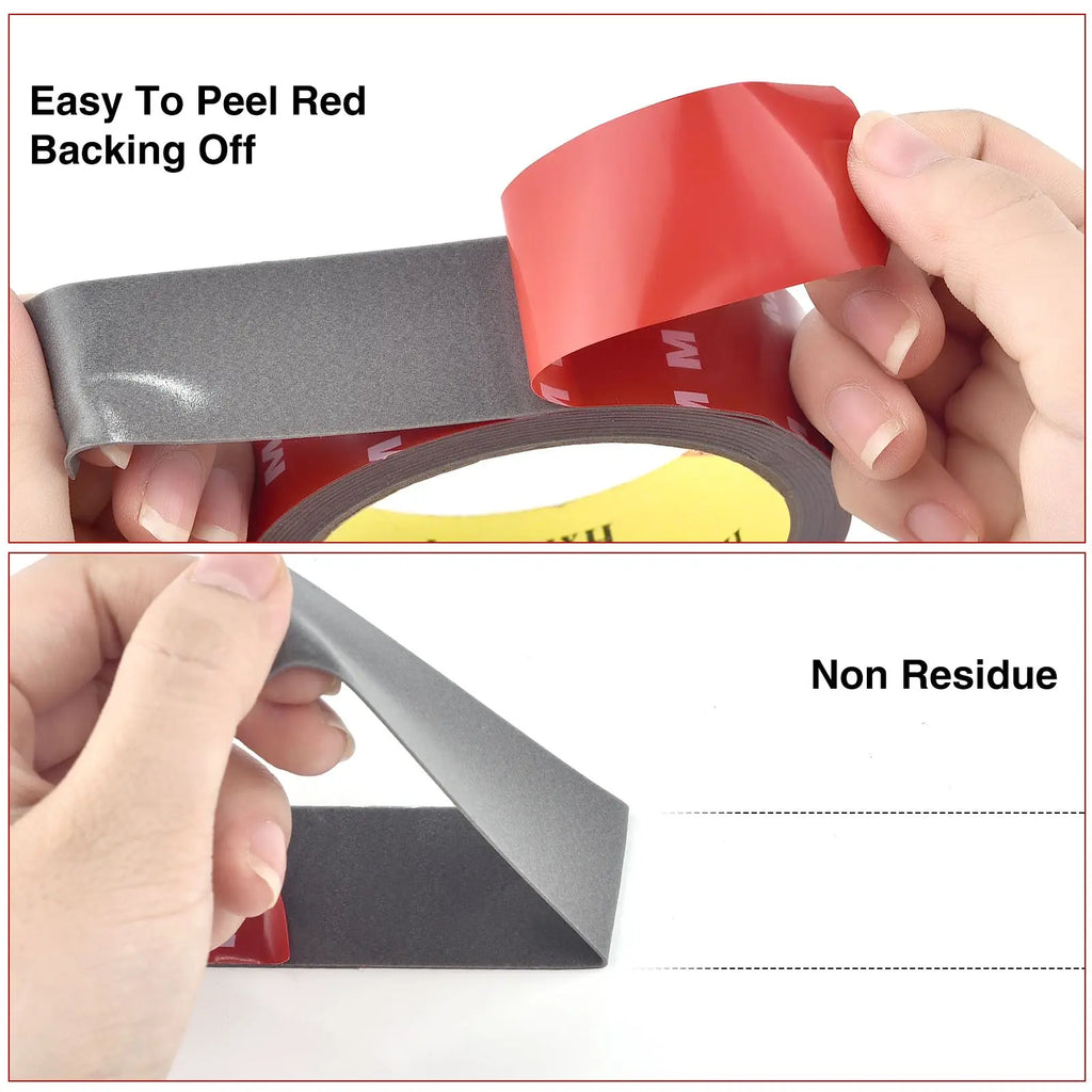 3Meters Strong Double Sided Adhesive Tape With High Viscosity For Automotive Use High Temperature Resistant Fixed Adhesive Patch