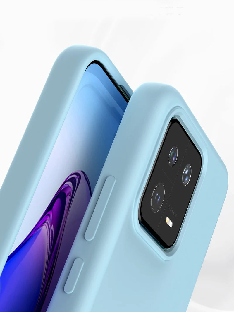 For Xiaomi 13 Luxury Liquid Silicone Shockproof Back Cover All-inclusive Drop-proof Soft Phone Cover For Mi 13 Pro Case