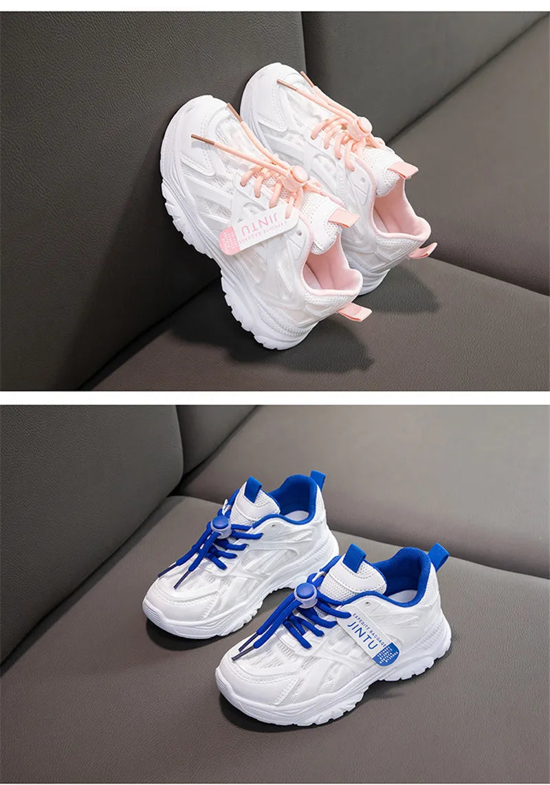 Size 26-36 Fashion Shoes Children Sneakers Sport Girls Shoes Child Rubber Leisure Trainers Kids Sneakers 2020 Brand Autumn Shoes