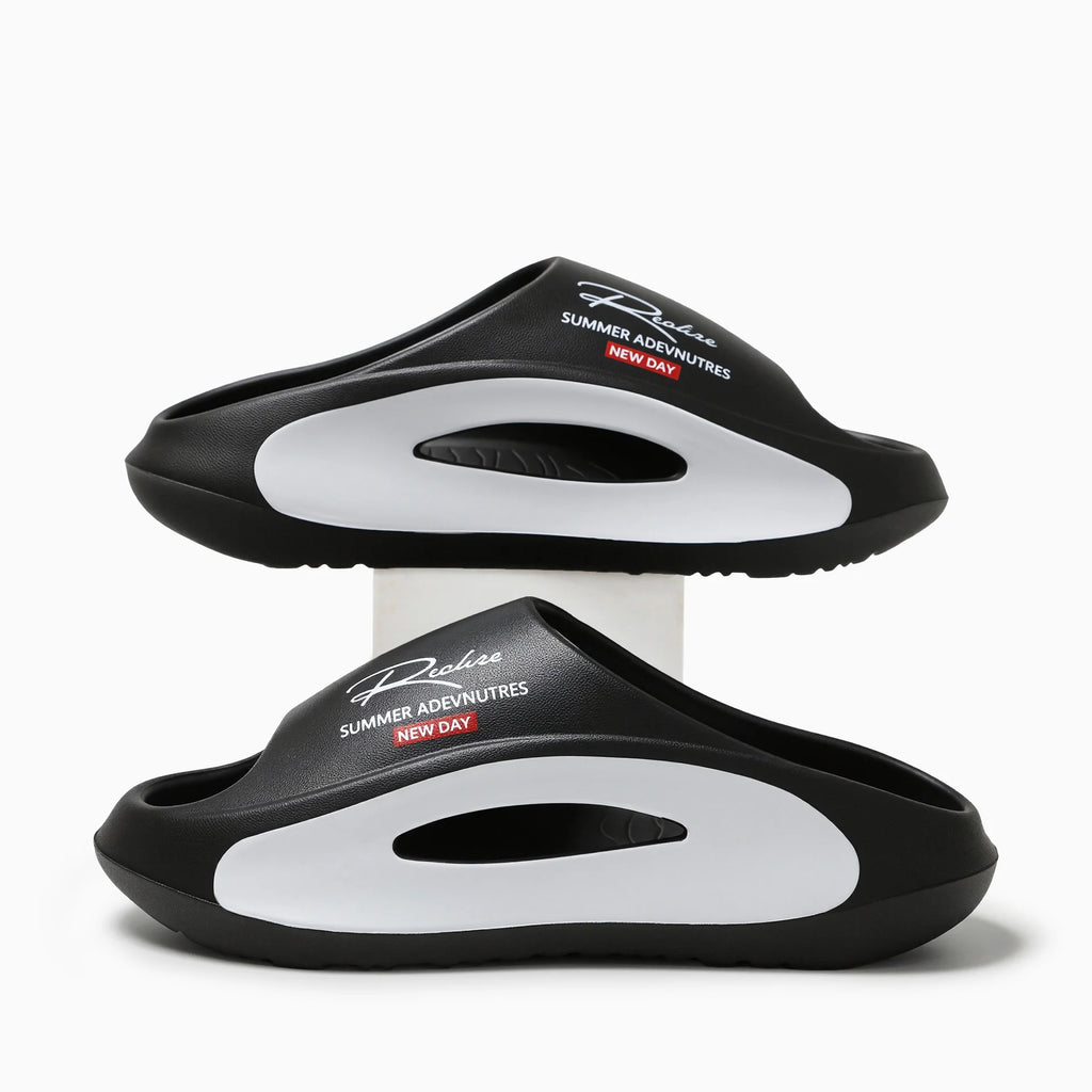 Men's EVA Summer Thong Slippers with Thick Anti-Slip Sole Comfortable Lightweight Sandals for Casual Wear