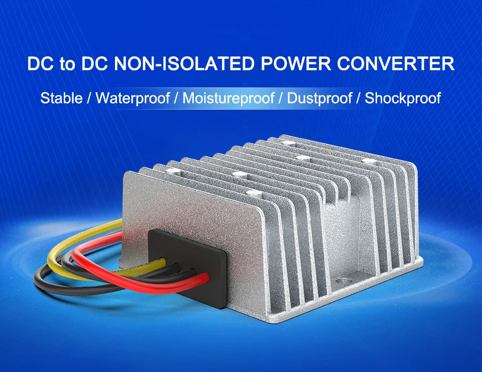24V 36V 72V 60V 48V TO 12V 10A 15A 20A 25A  Automotive Step-down Power Supply Module 15V-90V TO 12V DC Converter Regulator CE