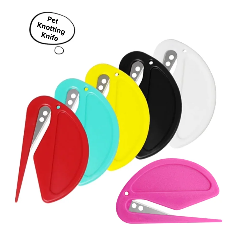 Pet Hair Removal Knot Dog 2024 Unknot Knife Shedding Grooming Shedding Trim Stainless Effectively Safe Cat Accessories Scissors