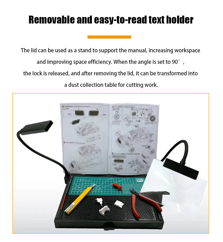 Professional Upward Committee Model Workbench Edition 2.0 for Cutting Grinding Assembly And Model Making