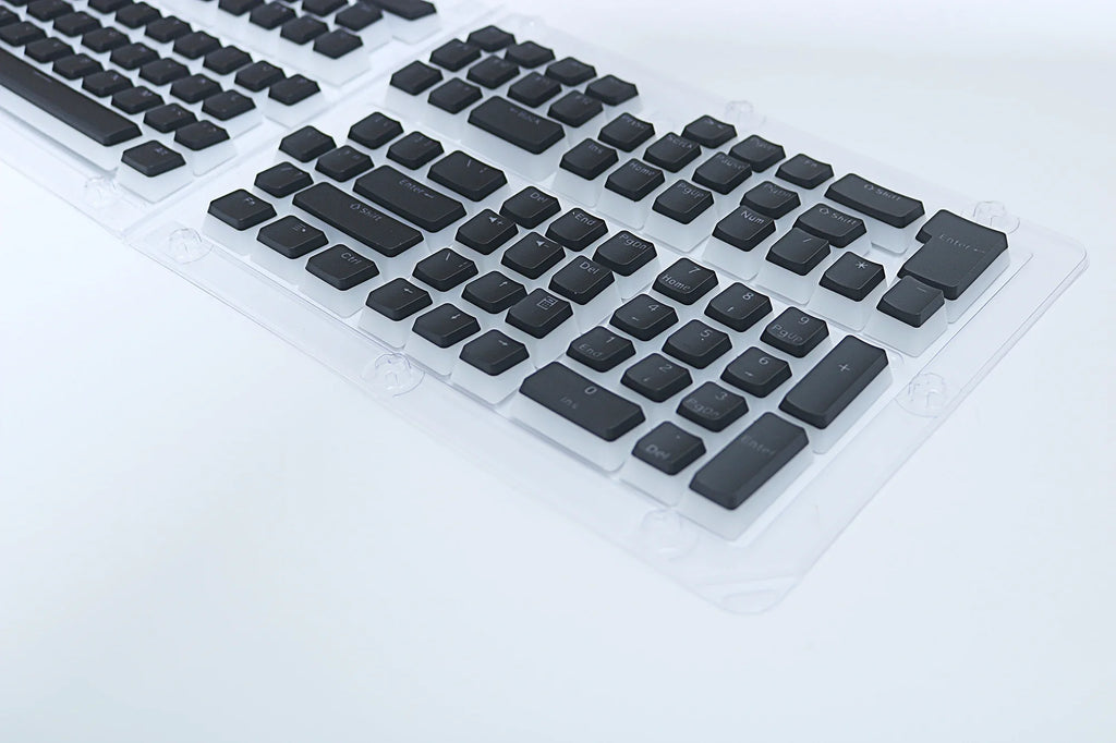 2025 PBT Pudding Keyboard Keycap OEM Profile 129 Keys Key Cap for Mx Hot Swap Mechanical Keyboard Switch Transparent RGB Keycaps