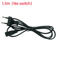 T5 T4 Power Cord With Switch 1m Extension Cords Power Cable US Plug Adapter Connector Wire 2.5A for LED Lights Fluorescent Lamps