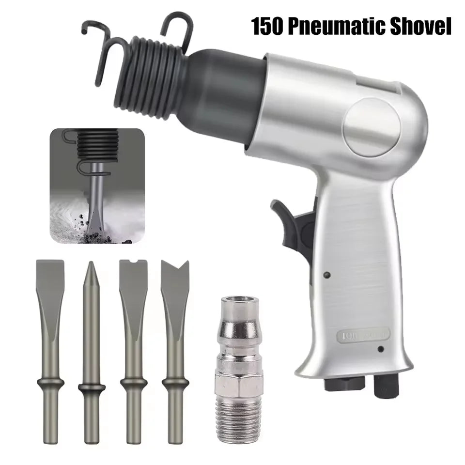Industrial Air Hammer Powerful Handle Straight Type Air Chisel Pneumatic Hammer Shovel Tool Pneumatic Chisel Shovel Hammer Dril