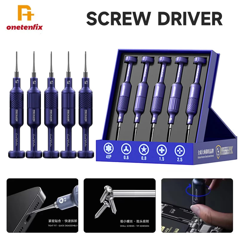 MECHANIC Smart mortar Screwdriver Mini Tools kit For iPhone Mobile Phone Repair Special Driver With Hard Disassembly Repair Tool