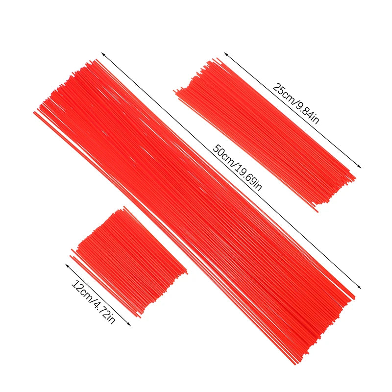 100Pcs Spray Can Extension Straw Replacement Accessories Rust Remover Lubricant Spray Straws