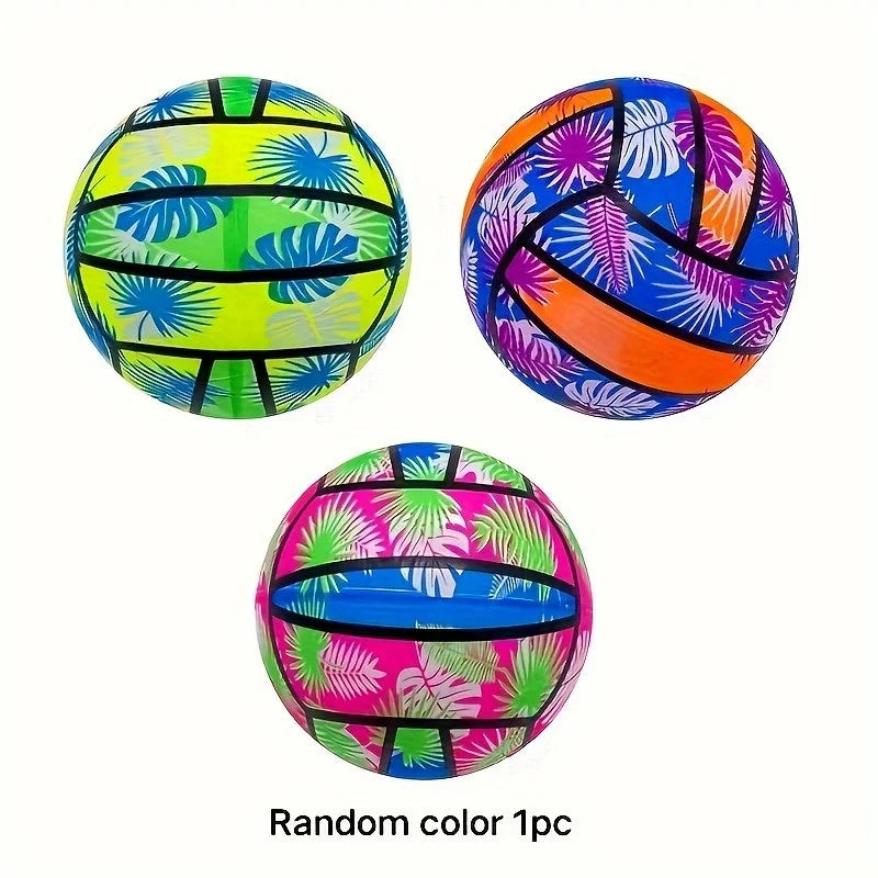 1/2 PCS Beach Volleyball - Durable PVC Floating Water Volleyball,Summer Outdoor Sports Accessory for Pool &Beach, Dynamic Design