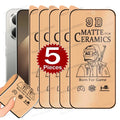 5PCS Full Cover Matte Ceramic Film For Xiaomi Mi 15T 14T 13T 12T 11T Pro Phone Screen Protector For Xiaomi 15T Pro 11 12 Lite 5G
