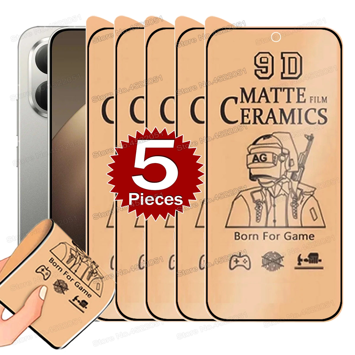 5PCS Full Cover Matte Ceramic Film For Xiaomi Mi 15T 14T 13T 12T 11T Pro Phone Screen Protector For Xiaomi 15T Pro 11 12 Lite 5G