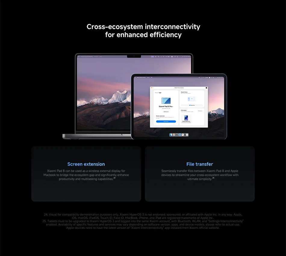 Xiaomi Pad 8 11.2-inch Global Version,Xiaomi HyperOS 3,Snapdragon®8s 4th Generation Chip,9200mAh Battery, 3.2K clear display