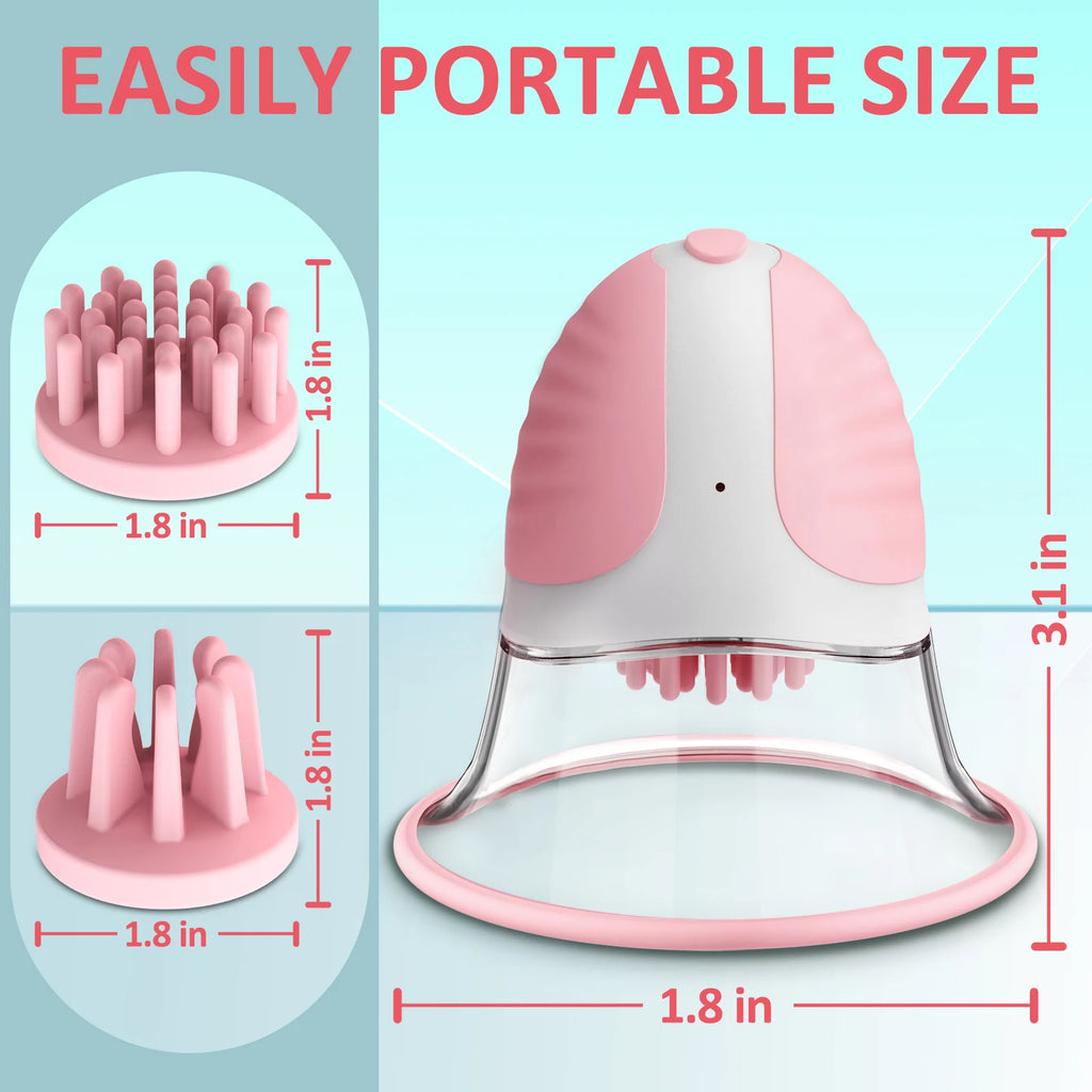 Big Mouth Breast Massage Female Masturbation Toy Nipple Licking Clitoral Stimulator Rose Sucking Vibrator for Sexual Pleasure