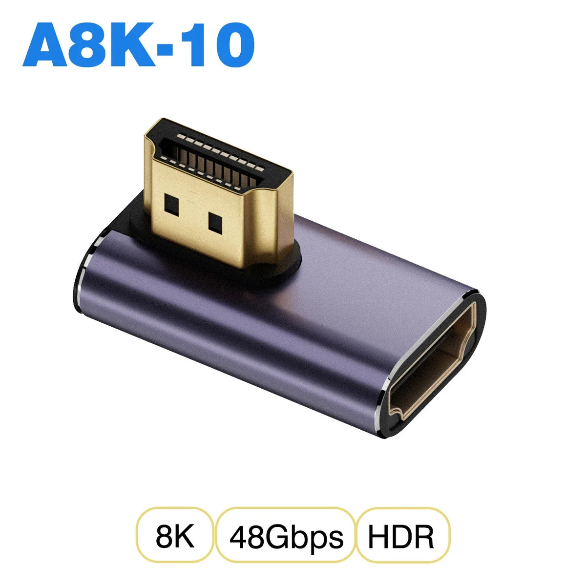 mini micro hdmi to HDMI 2.1 Converter 48Gpbs 8K60HZ 4K120HZ for HDTV Projector PS4 PS5 Laptop PC