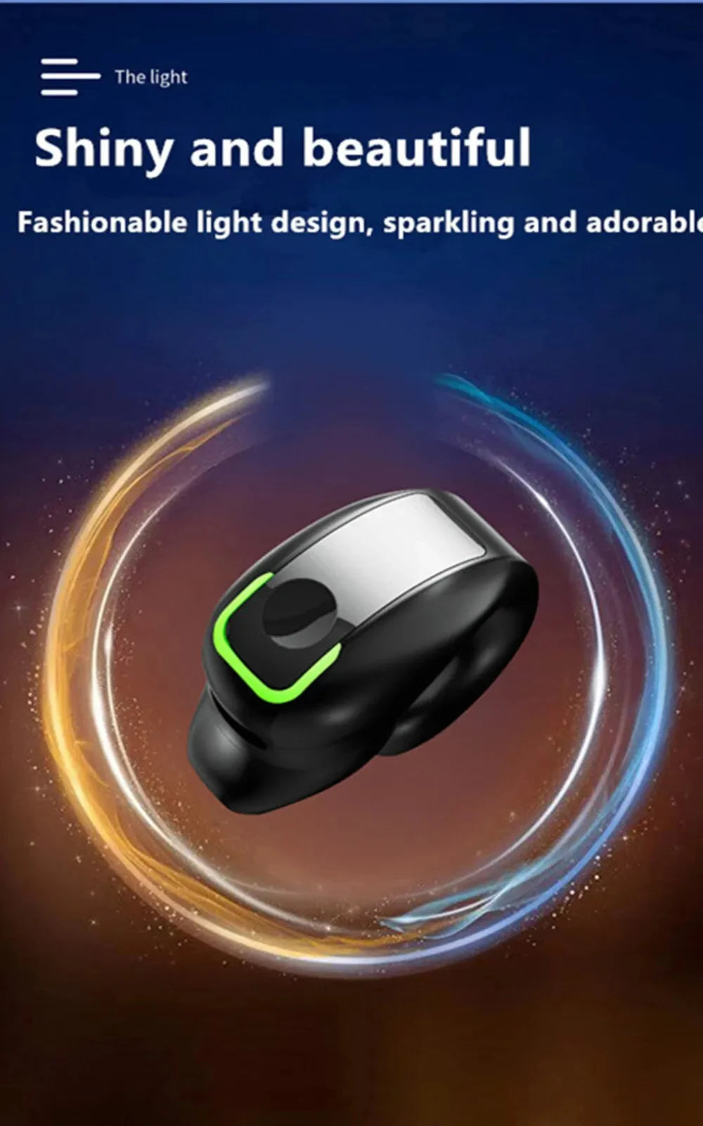 BT  Earphone Clip On Monaural Inear Motion Stereo Bone Conduction  Business Wireless Earphone Mini Monaural Tws