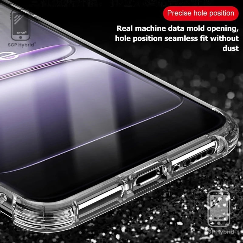 Clear Crystal Shockproof Silicone Soft Case For OnePlus Nord 5 CE5 One Plus Nord5 NordCE5 5G Transparent Protection Funda Capas