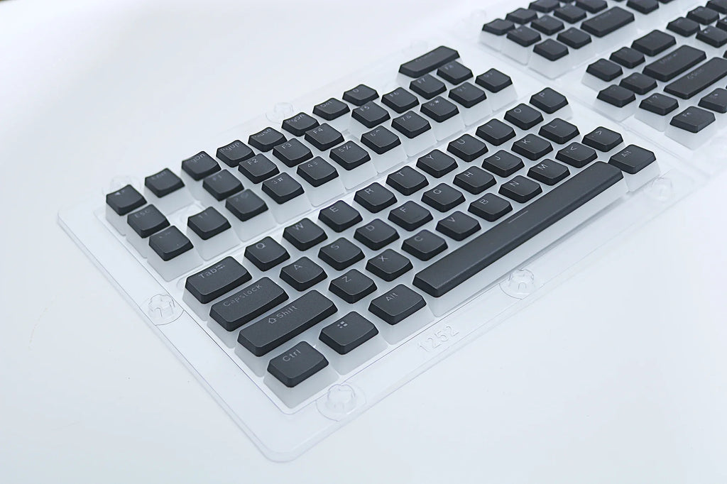 2025 PBT Pudding Keyboard Keycap OEM Profile 129 Keys Key Cap for Mx Hot Swap Mechanical Keyboard Switch Transparent RGB Keycaps