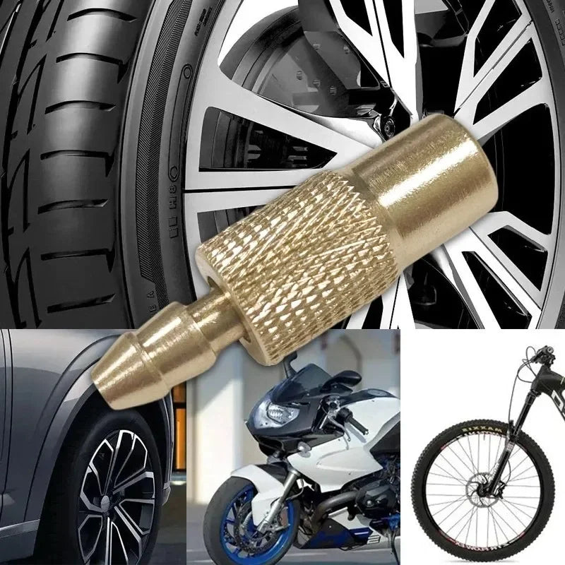 Auto Air Pump Chuck Clip Portable Brass Inflatable Clamp Connector Adapter Car Truck Tyre Tire Inflator Valve Connector Tools