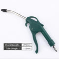 Pneumatic Air Blow Gun Set, Short & Long Nozzle for Heavy Duty Dusting, High Pressure Compressed Air Duster for Workshop