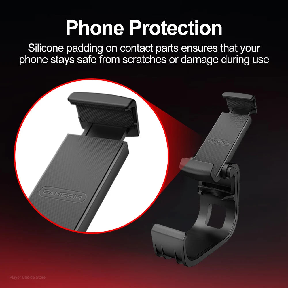 GameSir Gamepad Mobile Phone Clip Stand for Nova Lite Nova 2 Lite Super Nova Controle Foldable Design Fit Width 75-102mm