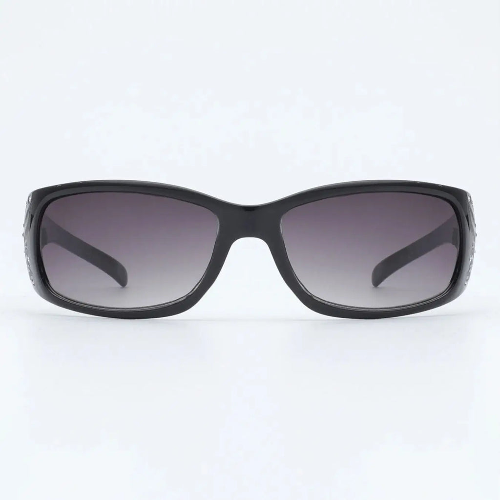 Fashion New Y2K Ladies Pattern Relief Square Small Frame Sunglasses Retro Style Elegant Summer Vacation Beach Glasses