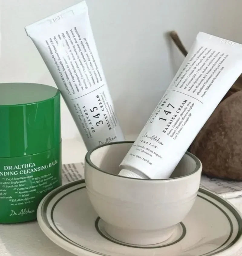 Dr.Althea 345 Relief Cream 60ML 100ML Antioxidant Shrink Pores Lightweight Lasting Serum Hydrating Smoothing Essence Mist 147