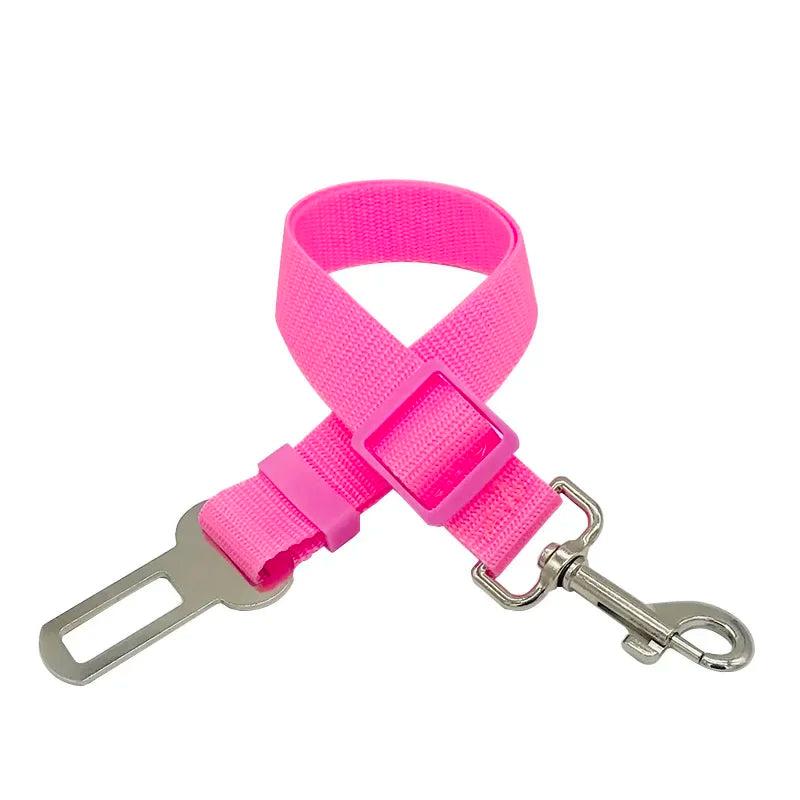 Pet Dog Cat Car Seat Dog Car Seat Belt Safety Protector Travel Pets Accessories Dog Leash Collar Breakaway Solid Car Harness
