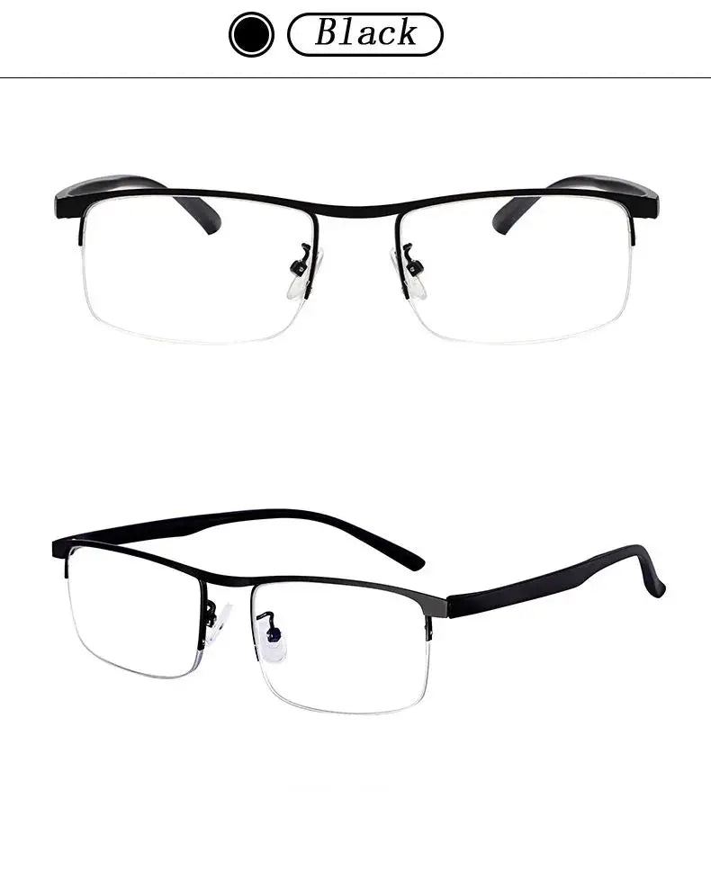 Intelligent Multifocal progressive reading glasses men women near and dual-use Anti-Blue Light automatic adjustment Eyewear