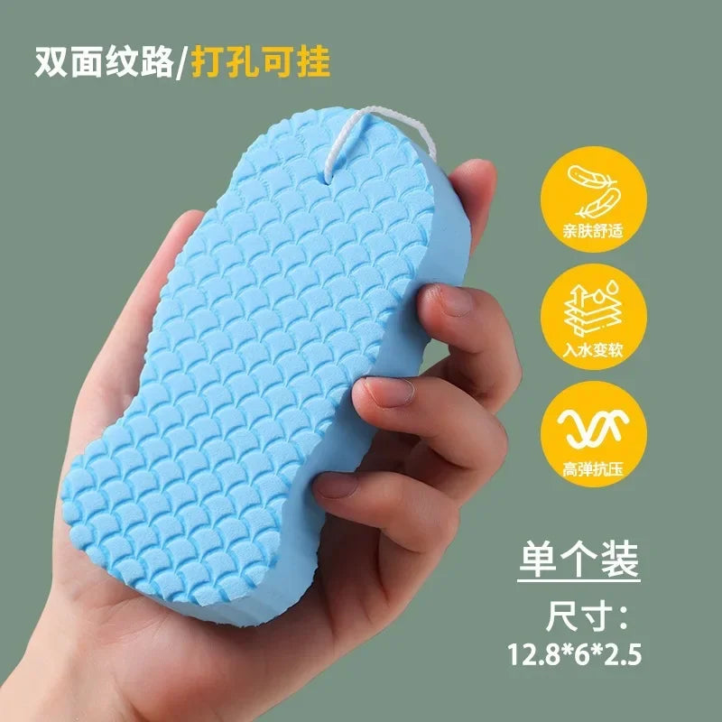 Bath Sponge Exfoliating Bath Scrubbing Sponges  Body Washcloth Skin Scrubber Relax Exfoliating Skincare Shower Scrubbing Tool
