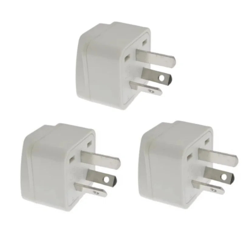 Australian/China/New Zealand Travel Adapter, IEC Type I Plug US/EU/UK/Swiss/Italy/Japan To AU 3 Pin Power Converter 10A/250V