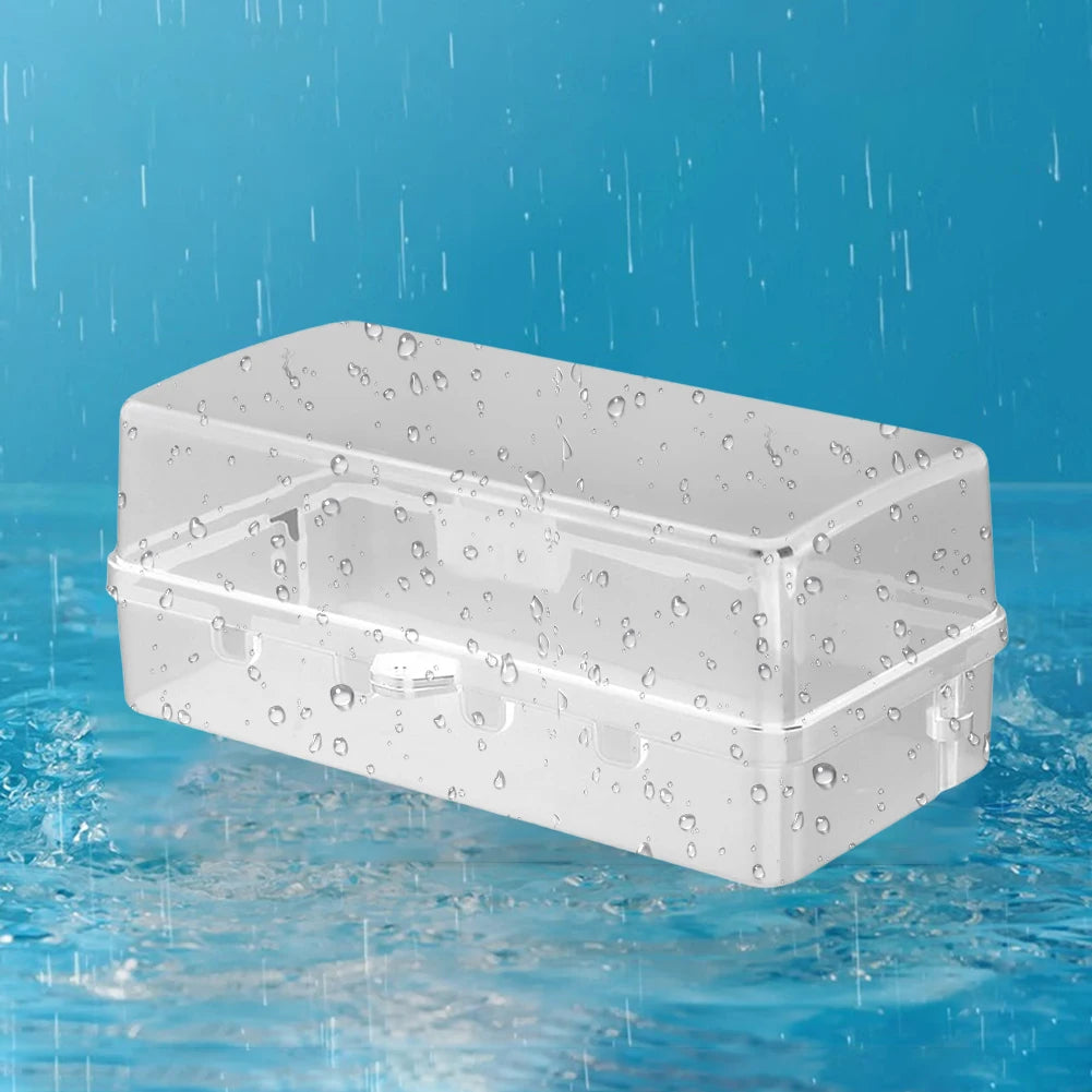 Waterproof Outdoor Extension Cord Cover Lockable Weatherproof Electric Outlet Protector Plug Cover Protect Outlet Plug Socket