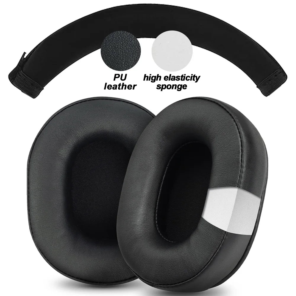 Replacement Foam Ear Pads for MCHOSE V9 S9 PRO, V9 PRO S9 PRO MCHOSE X9 Headphones Memory Foam Earpads Protein Leather