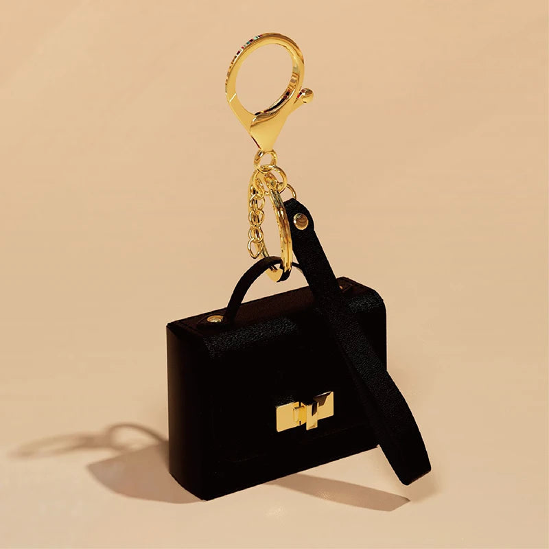 Mini Bag Keychain Coin Purse Accessory Pendant Bag Ornament Gift Versatile Bag Pendant Fashion Coin Purse Keyring