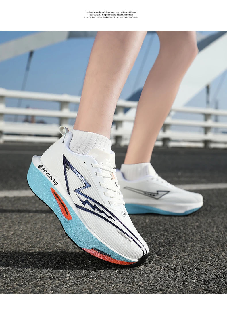 Running Shoes Carbon Board Sports Marathon Men Breathable Lightweight Women's Comfy Athletic Antiskid Sneakers Casual 2026 New