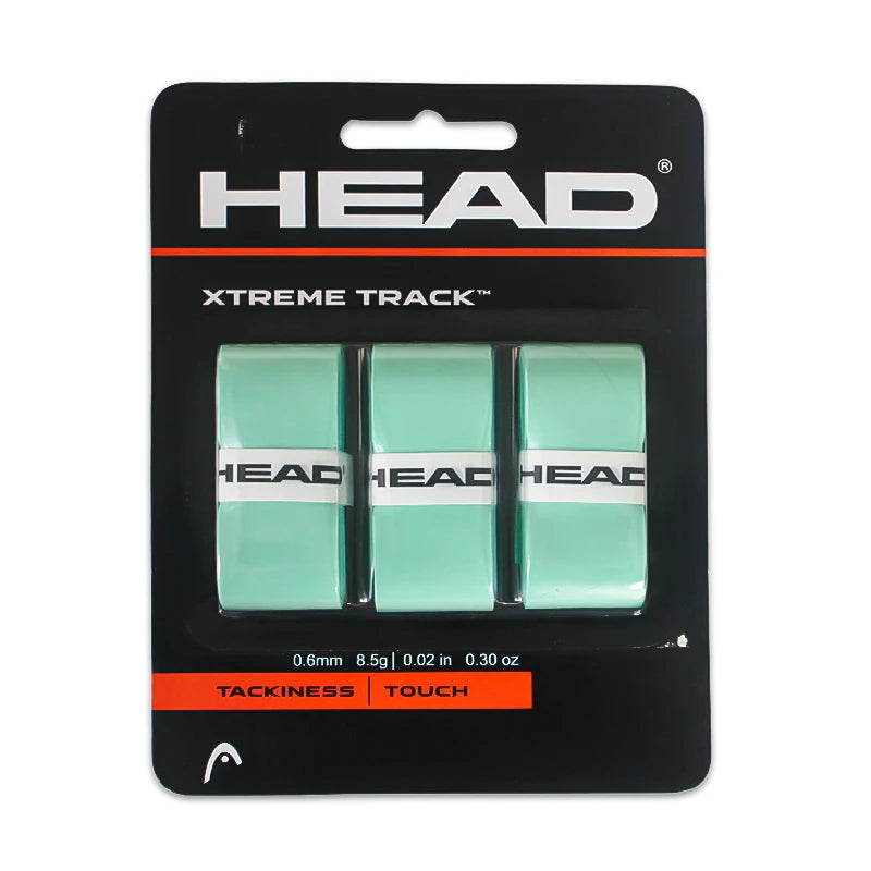 3pcs HEAD Tennis Racket Overgrip Sweat Band Absorption Grip PU Badminton Racket Handle Grip Tennis Griptape Padel Racket Grip
