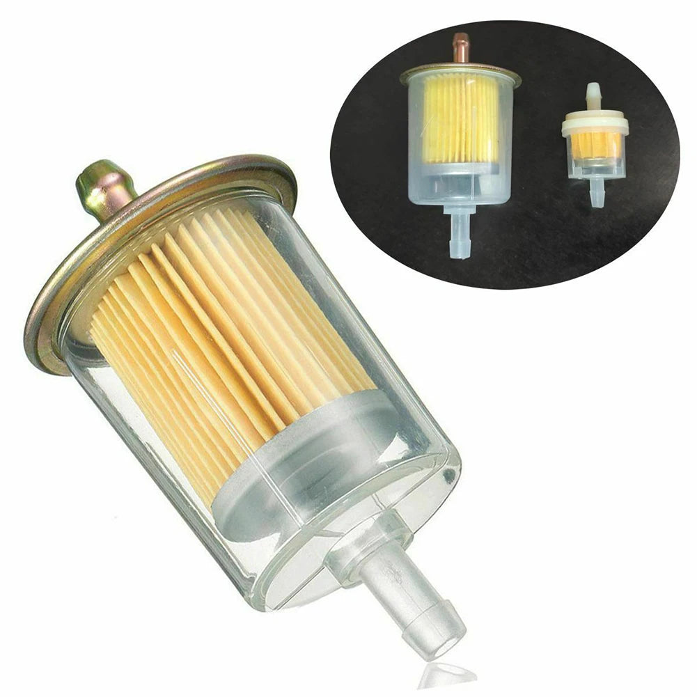 1 pc Gasoline Filter Diesel Extra Large Fuel Filter Universal RV Inline Fuel Line For Garden Tools Scooters Motorcycles Car Part