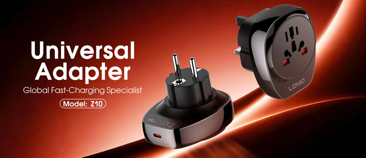 LDNIO Korea EU Plug Adapter 2500W Travel Adapter Converter High Quality Universal Socket AU US UK CN To EU KR 4.8 mm Wall Socket