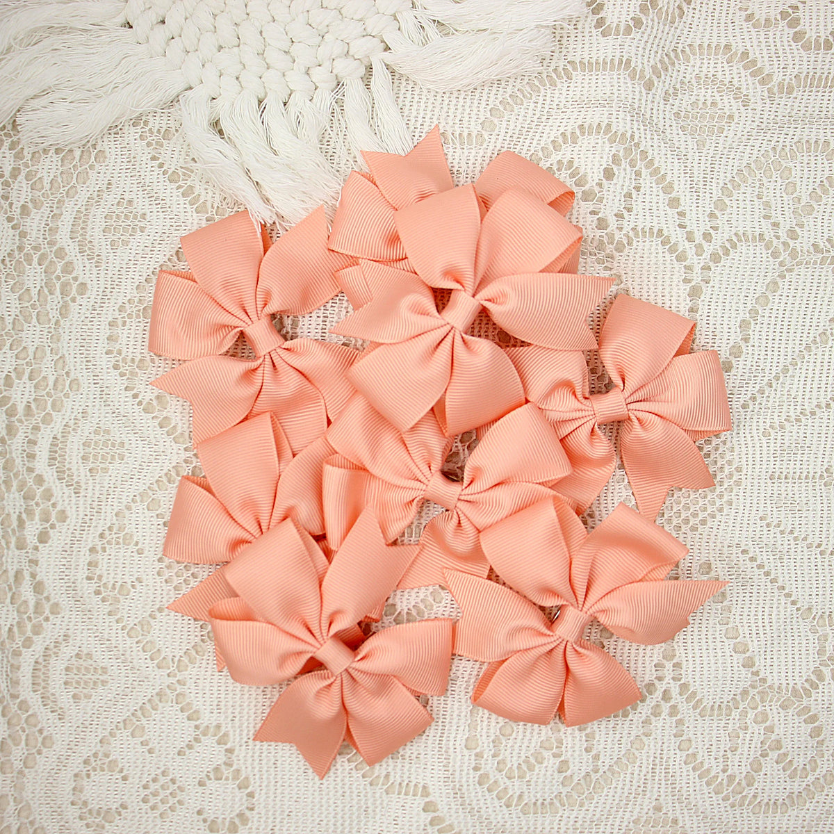 10pcs Ribbon Bow Hair Clip for Girls Hair Accessories Winnower Children Alligator Clip Kids Hairbow Hairpin Grosgrain Barrettes