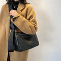 Tilorraine women bag leather large capacity single shoulder bag PU female versatile messenger bag retro style crossbody bag