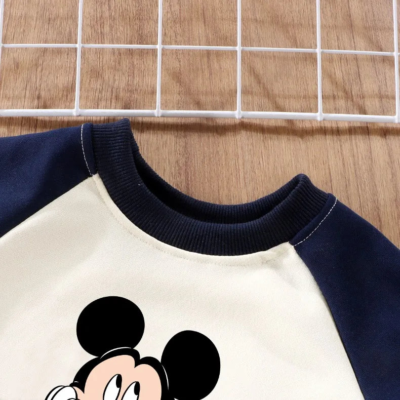 Boys O Neck Spliced Long Sleeve Hoodies Sets Spring/autumn Chidren Clothing Set Baby Kids Casual Sweatshirt Suit New Tracksuit