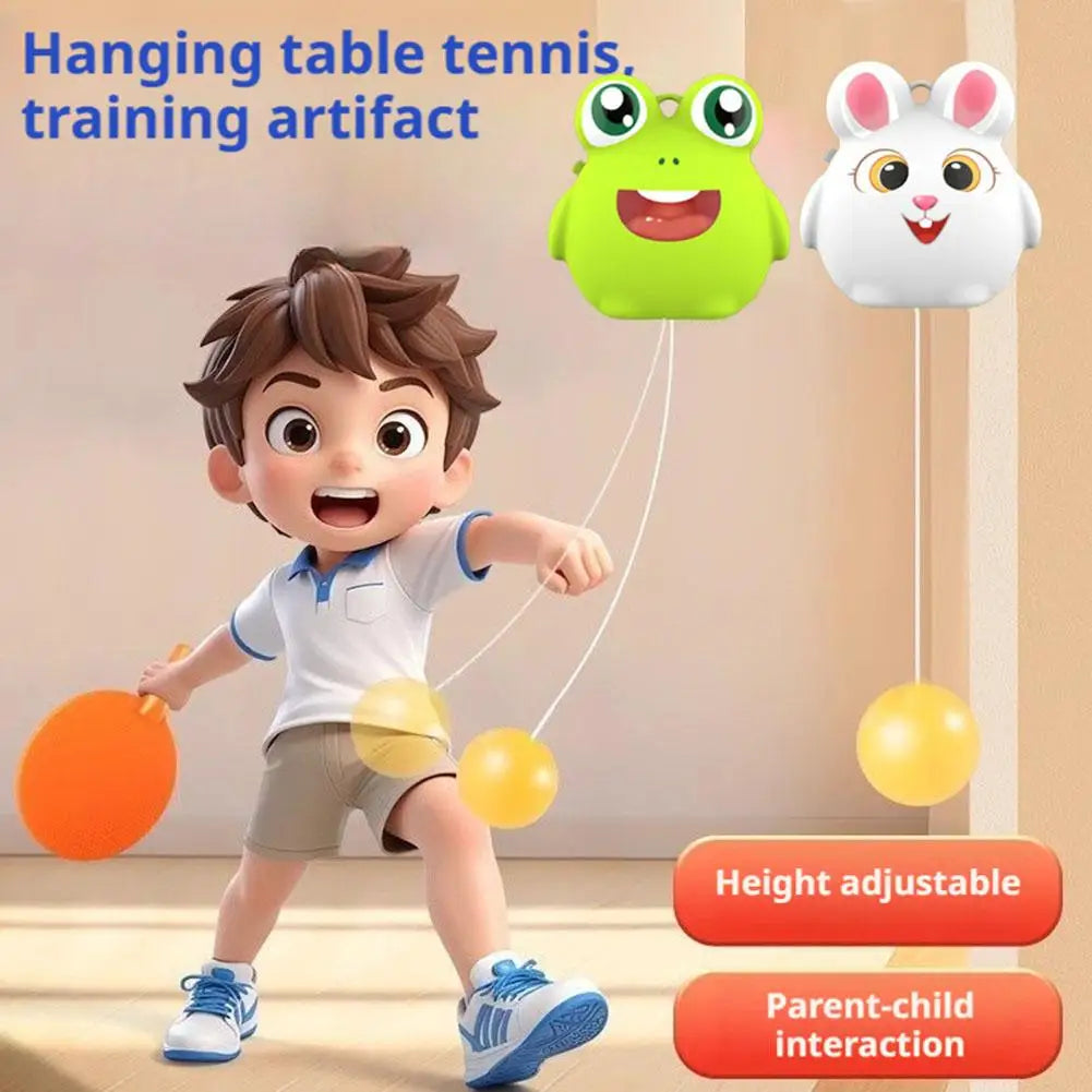 Indoor Hanging Table Tennis Trainer for Game Sports Exercise Indoor Playing Children for Door Frame Convenient Ping Pong Trainer