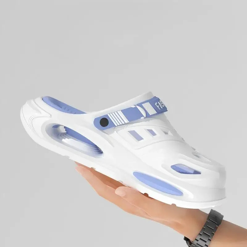 2026 Men's And Women's Cave Shoes Fashion Breathable Sandals With Removable Insoles Non-slip Cushioned Thickened Soft Slippers