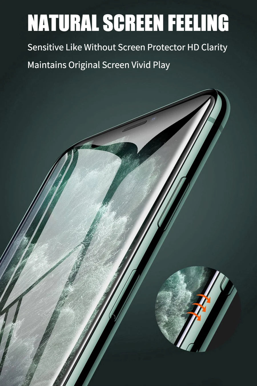 1-3Pcs 3D Screen Protector 5D Full Cover 9H Tempered Glass for iPhone X XR XS 11 12 13 mini 14 15 Pro Max 6 6s 7 8 Plus SE 2020