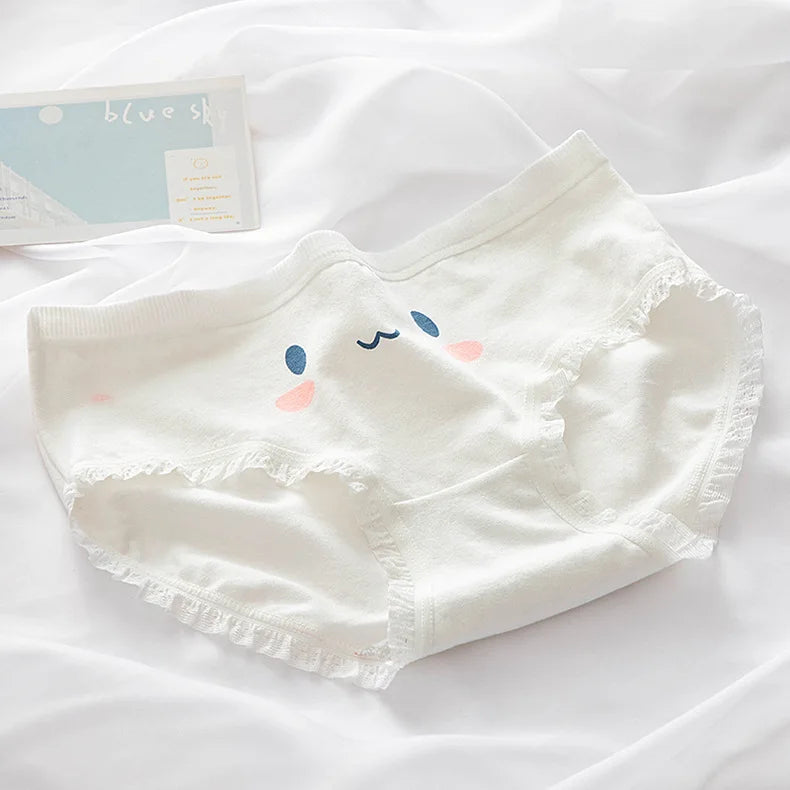 New Underwear Women Cute Rabbit Pattern Panties Girls Briefs Sexy Lingeries Cueca Calcinhas Cotton Shorts Underpants Cute Panty