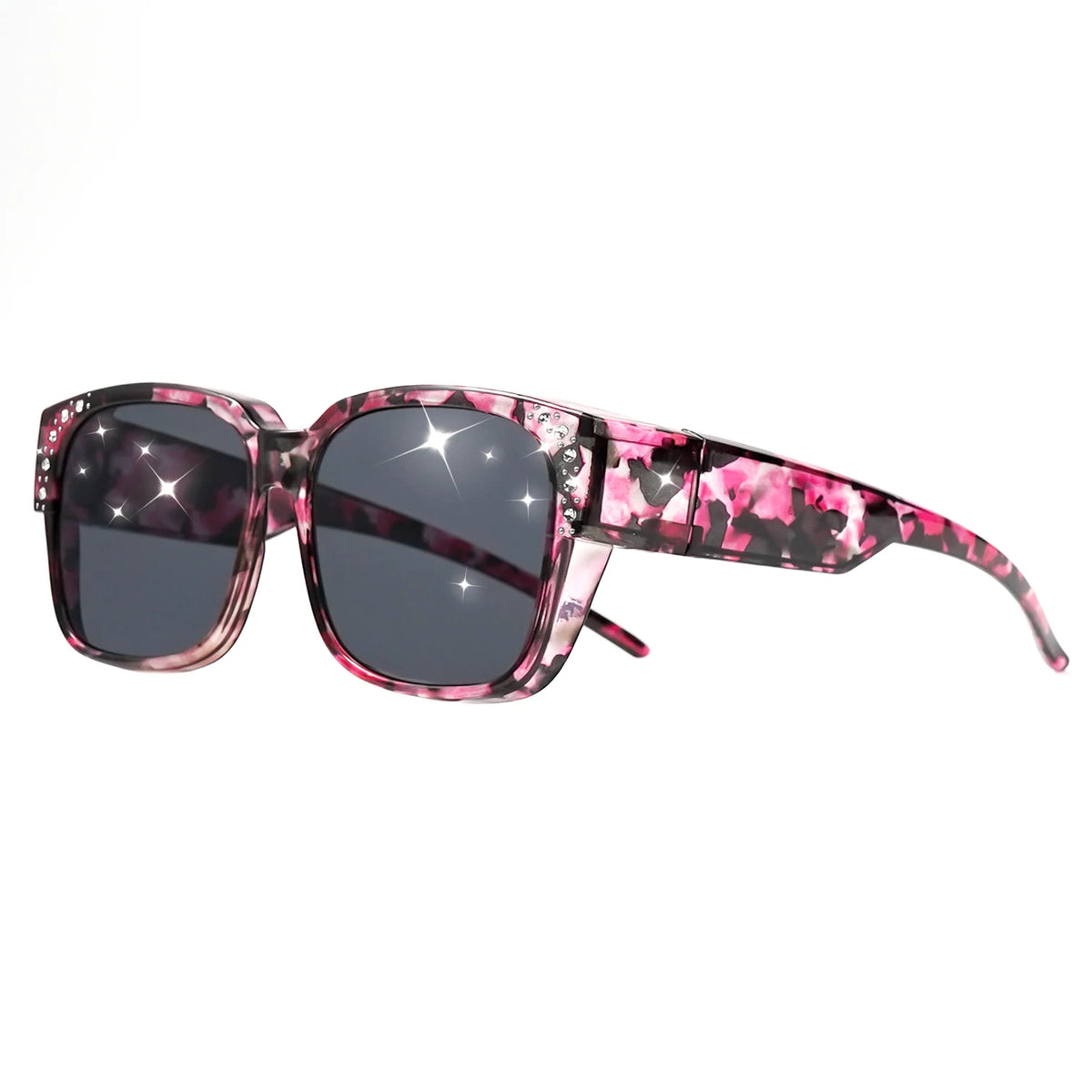 Oversized Square Fashion Sunglasses - Decorative Lenses for Fashion & Style, Stylish Eyewear, Elegant Eyewear Fashion Glasses
