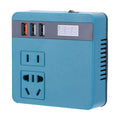 120W Lithium Battery Inverter 3 USB Ports High Power Battery Inverter Multifunction DC 21V To 220V Inverter Adapter for Makita