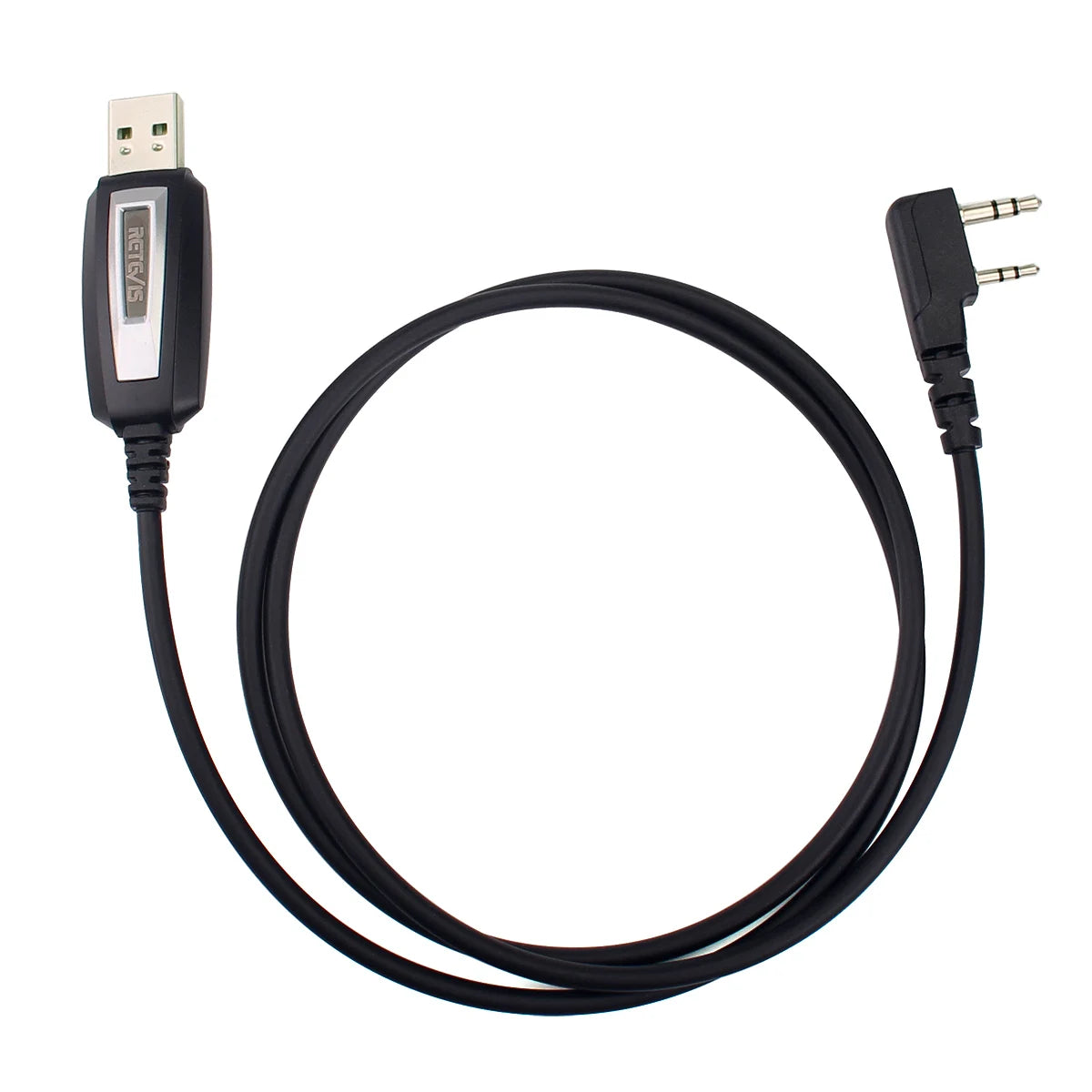 Walkie Talkie Two-pin USB Programming Cable For Kenwood Baofeng UV-5R UV-82 RETEVIS H777 RT22 RT15 RT81 For Win XP/7/8 System