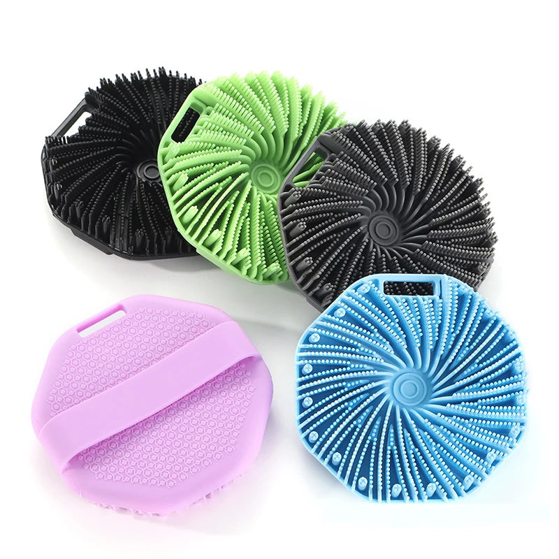 Silicone Body Scrubber Exfoliating Body Wash Scrubbers Exfoliator Shower Body Brush for Effective Showering Exfoliation