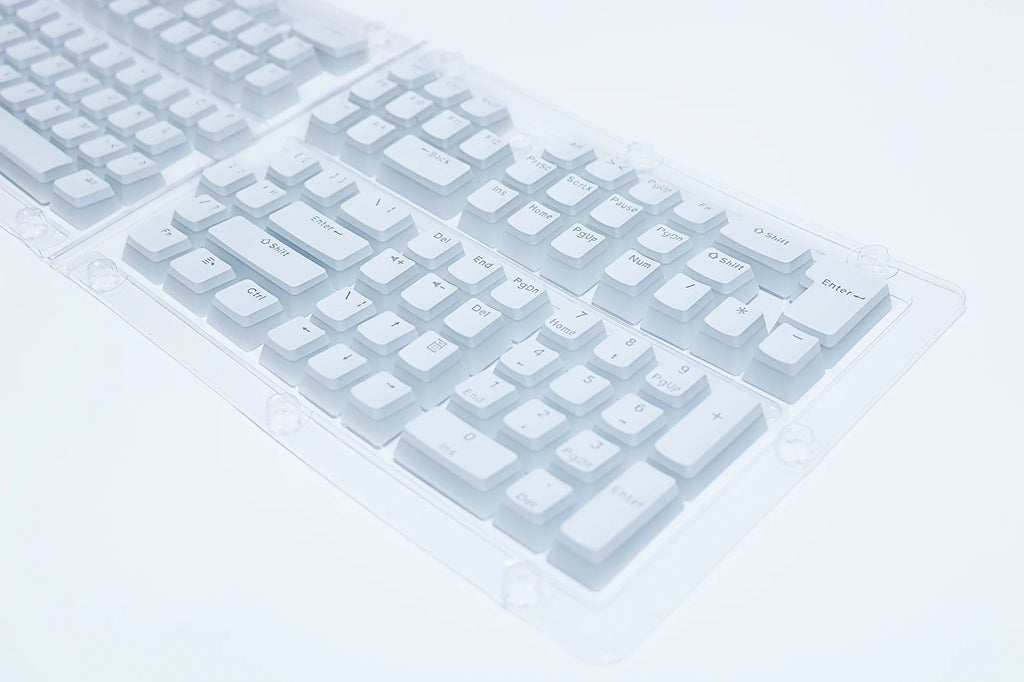2025 PBT Pudding Keyboard Keycap OEM Profile 129 Keys Key Cap for Mx Hot Swap Mechanical Keyboard Switch Transparent RGB Keycaps
