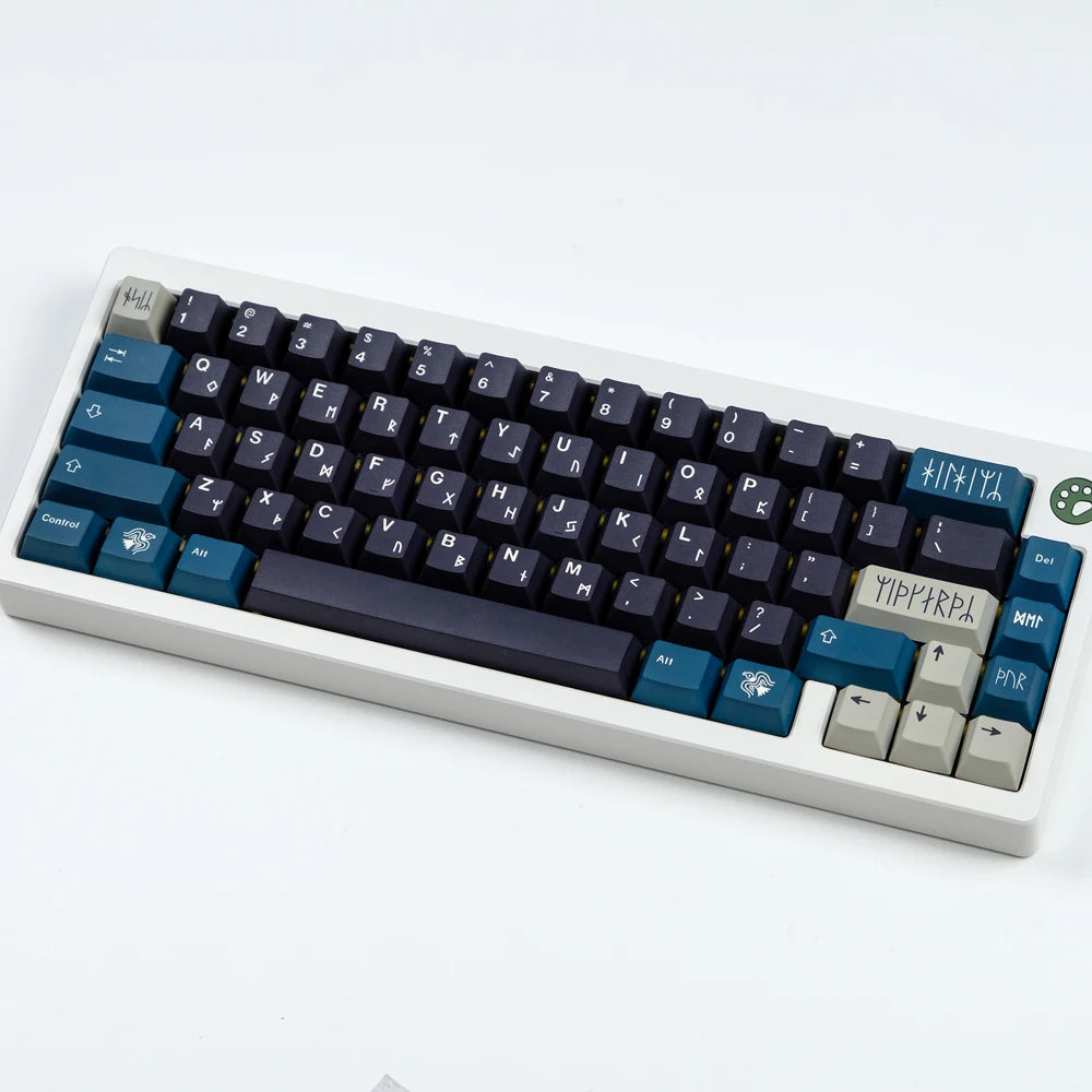 129 Keys GMK Norse Keycaps Cherry Profile PBT Dye Sublimation Keycap For MX Switch Mechanical Keyboard GK61 64 68 75 87 980
